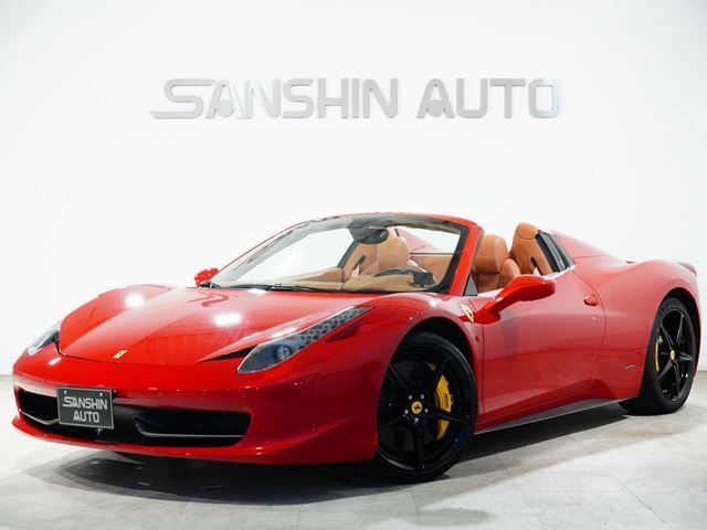 2012 Ferrari Roma Spider 458 Spider Coupe for sale, Japanese used car export - photo 1 of 30 | GULJI TRADERS