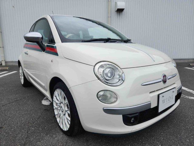 2012 Fiat 500 by Gucci - photo 1 2012 Fiat 500 by Gucci Sedan for sale, Japanese used car export - photo 1 of 24 | GULJI TRADERS