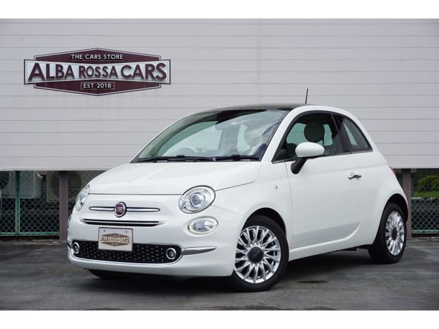 2019 Fiat 500 TwinAir Lounge White Sedan for sale, Japanese used car export | GULJI TRADERS