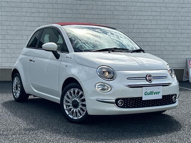 2023 Fiat 500 500C TwinAir DolceVita - photo 1 2023 Fiat 500 500C TwinAir DolceVita White Sedan for sale, Japanese used car export - photo 1 of 24 | GULJI TRADERS