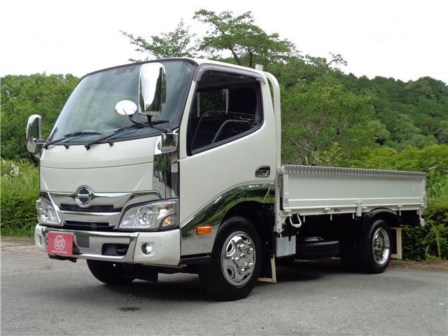 2024 Hino Dutro plated cargo system with - photo 1 2024 Hino Dutro plated cargo system with White Truck for sale, Japanese used car export - photo 1 of 40 | GULJI TRADERS