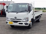 2025 Hino Dutro Flatbed wide extra-long 4.5t registered unused vehicle, current model. White Truck for sale, Japanese used car export - photo 1 of 51 | GULJI TRADERS