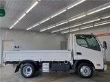2025 Hino Dutro Flatbed truck 2-ton load capacity, 6-speed manual transmission, fully low-floor White Truck for sale, Japanese used car export - photo 10 of 69 | GULJI TRADERS