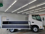 2025 Hino Dutro Flatbed truck 2-ton load capacity, 6-speed manual transmission, fully low-floor White Truck for sale, Japanese used car export - photo 12 of 69 | GULJI TRADERS