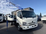 2025 Hino Dutro 4-stage crane, no power gate, 2WD White Truck for sale, Japanese used car export - photo 2 of 25 | GULJI TRADERS