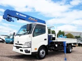 2026 Hino Dutro With crane White Truck for sale, Japanese used car export - photo 1 of 9 | GULJI TRADERS
