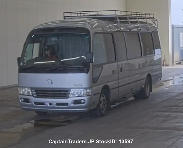 2014 Hino Hino Bus Silver Van for sale, Japanese used car export | GULJI TRADERS