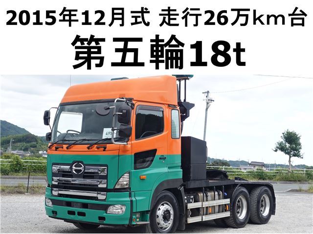 2015 Hino Profia Truck for sale, Japanese used car export - photo 1 of 20 | GULJI TRADERS