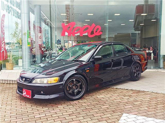 2000 Honda Accord Euro R coilovers, 5Zigen muffler, SSR 18-inch alloy wheels, genuine Recaro seats, Momo steering wheel. Black Sedan for sale, Japanese used car export | GULJI TRADERS