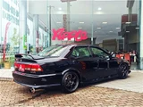 2000 Honda Accord Euro R coilovers, 5Zigen muffler, SSR 18-inch alloy wheels, genuine Recaro seats, Momo steering wheel. Black Sedan for sale, Japanese used car export - photo 2 of 44 | GULJI TRADERS