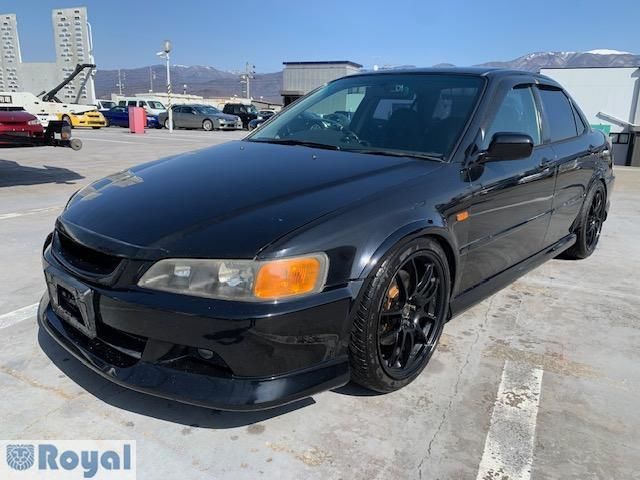 2001 Honda Accord Euro R Black Sedan for sale, Japanese used car export - photo 1 of 9 | GULJI TRADERS