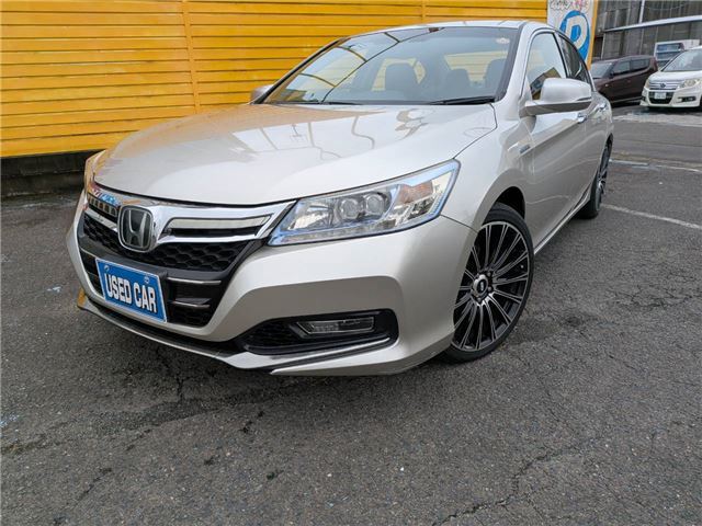 2013 Honda Accord Hybrid EX Brown Sedan for sale, Japanese used car export | GULJI TRADERS