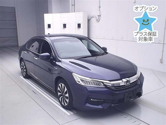 2016 Honda Accord Hybrid LX Honda Sensing Blue SUV for sale, Japanese used car export | GULJI TRADERS