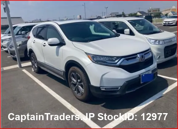 2021 Honda Cr-v Pearl white SUV for sale, Japanese used car export | GULJI TRADERS