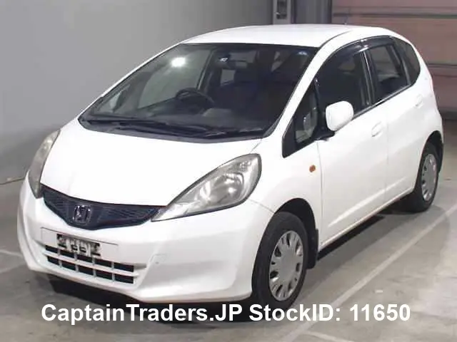 2011 Honda Fit - photo 1 2011 Honda Fit White Sedan for sale, Japanese used car export | GULJI TRADERS