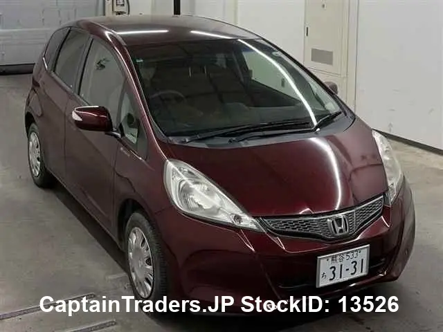 2012 Honda Fit - photo 1 2012 Honda Fit Wine Sedan for sale, Japanese used car export | GULJI TRADERS
