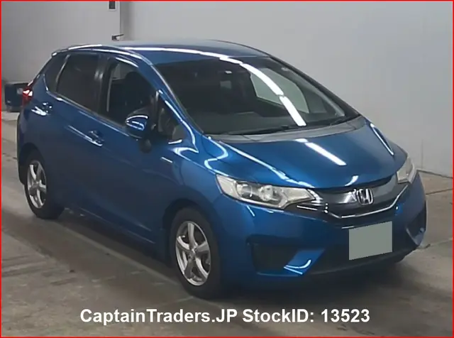 2013 Honda Fit Hibrid - photo 1 2013 Honda Fit Hibrid BLUE Sedan for sale, Japanese used car export | GULJI TRADERS