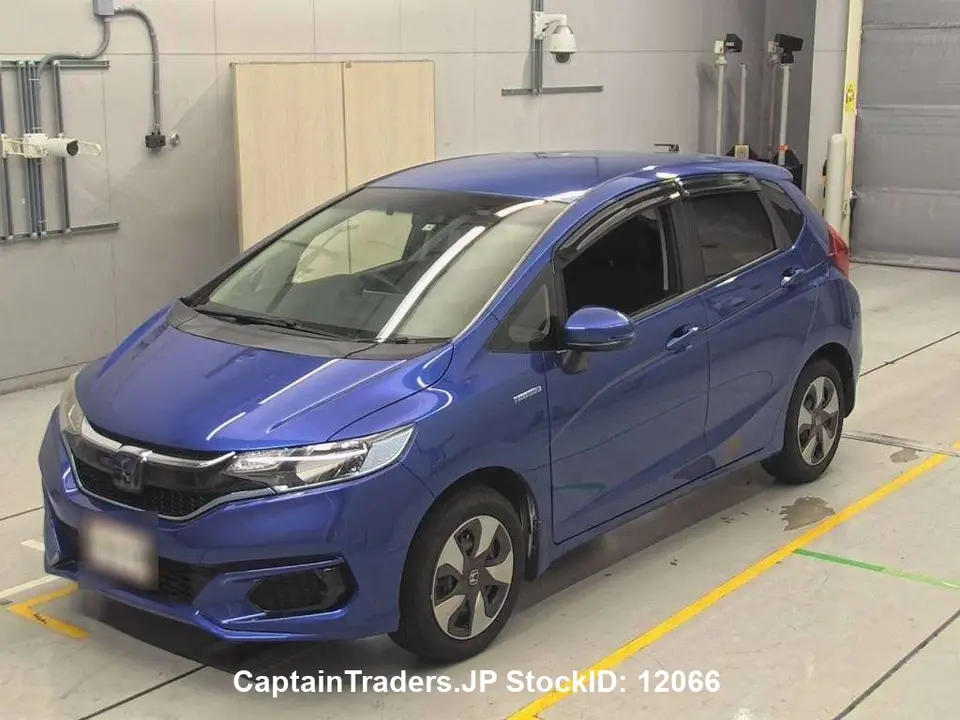2017 Honda Fit Hibrid BLUE Sedan for sale, Japanese used car export | GULJI TRADERS
