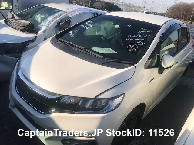 2017 Honda Fit Hibrid Pearl Sedan for sale, Japanese used car export | GULJI TRADERS