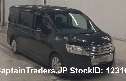 2010 Honda Stepwagon - photo 1 2010 Honda Stepwagon Black Van for sale, Japanese used car export | GULJI TRADERS