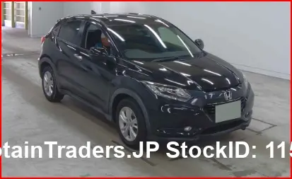 2016 Honda Vezel Black SUV for sale, Japanese used car export | GULJI TRADERS