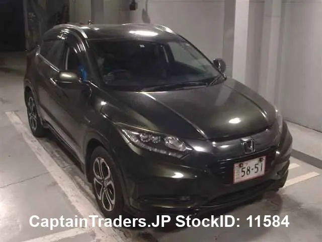 2014 Honda Vezel Hybyrid Green SUV for sale, Japanese used car export | GULJI TRADERS