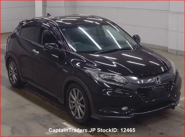 2015 Honda Vezel Hybyrid - photo 1 2015 Honda Vezel Hybyrid Black SUV for sale, Japanese used car export | GULJI TRADERS