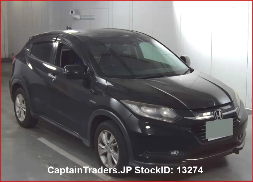 2015 Honda Vezel Hybyrid Black SUV for sale, Japanese used car export - photo 1 of 10 | GULJI TRADERS