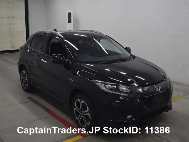 2015 Honda Vezel Hybyrid - photo 1 2015 Honda Vezel Hybyrid Black SUV for sale, Japanese used car export | GULJI TRADERS