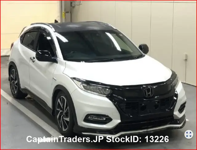 2018 Honda Vezel Hybyrid - photo 1 2018 Honda Vezel Hybyrid Pearl white SUV for sale, Japanese used car export | GULJI TRADERS