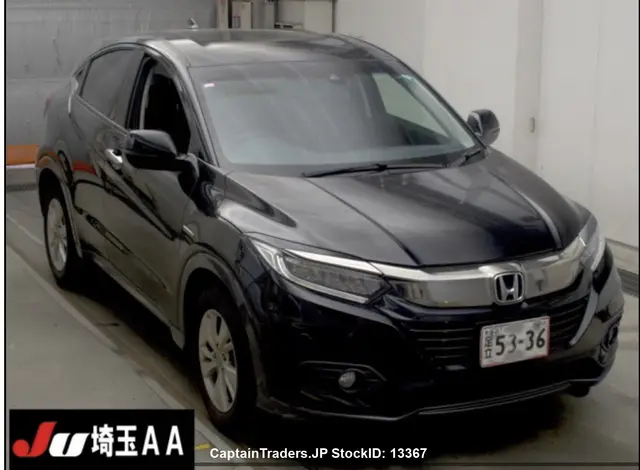 2019 Honda Vezel Hybyrid Black SUV for sale, Japanese used car export | GULJI TRADERS
