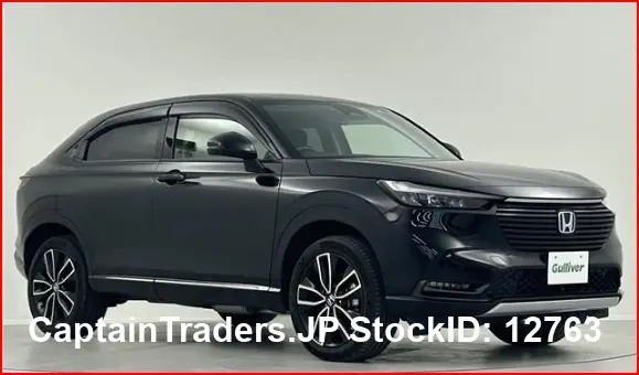 2021 Honda Vezel Hybyrid Black SUV for sale, Japanese used car export | GULJI TRADERS