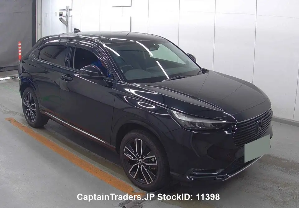 2021 Honda Vezel Hybyrid Black SUV for sale, Japanese used car export | GULJI TRADERS