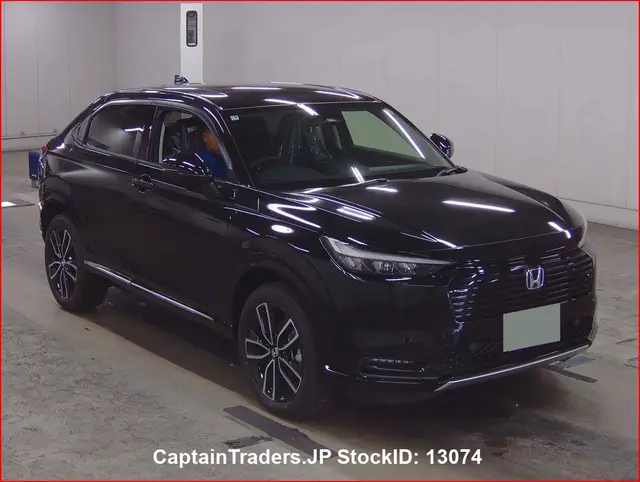 2025 Honda Vezel Hybyrid Black SUV for sale, Japanese used car export | GULJI TRADERS