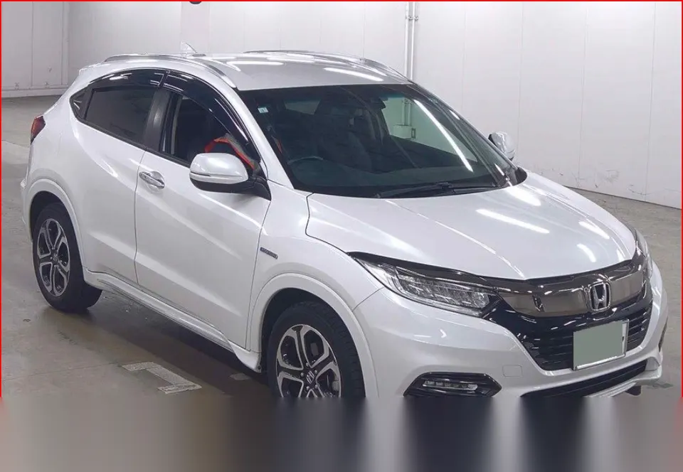 2021 Honda Vezel Hybyrid Push Start Hybrid Z Honda Sensing Pearl SUV for sale, Japanese used car export - photo 1 of 25 | GULJI TRADERS