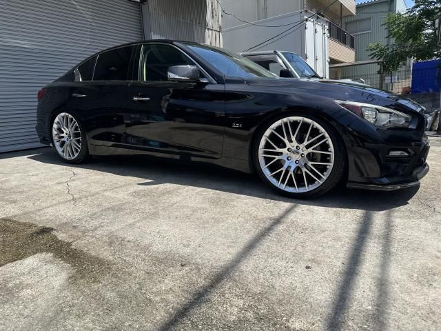 2017 Infiniti Q50 Q50S sports - photo 1 2017 Infiniti Q50 Q50S sports Black Sedan for sale, Japanese used car export - photo 1 of 9 | GULJI TRADERS