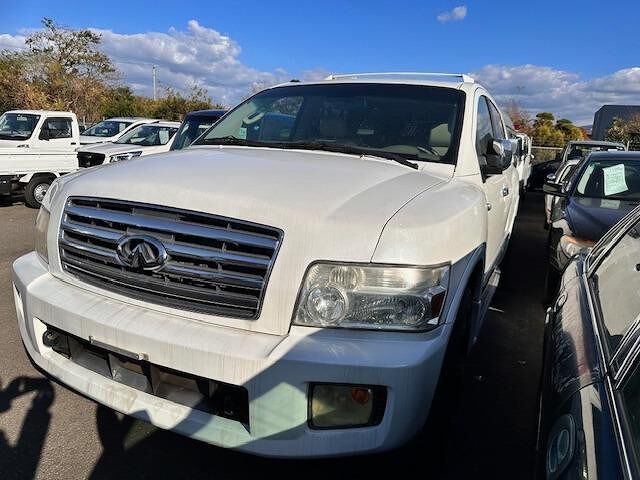 2013 Infiniti QX56 Base 4WD - photo 1 2013 Infiniti QX56 Base 4WD Pearl Sedan for sale, Japanese used car export | GULJI TRADERS