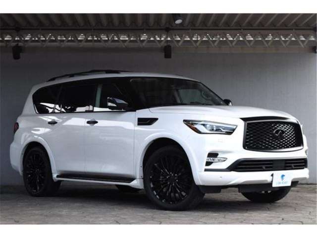 2018 Infiniti QX80 Pearl Sedan for sale, Japanese used car export - photo 1 of 50 | GULJI TRADERS