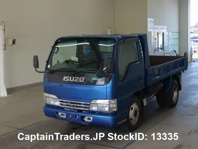 2000 Isuzu Elf Blue Truck for sale, Japanese used car export | GULJI TRADERS