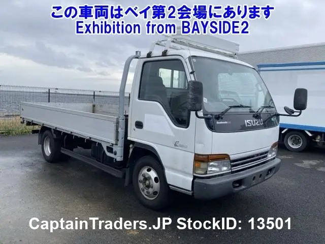 2002 Isuzu Elf - photo 1 2002 Isuzu Elf White Truck for sale, Japanese used car export | GULJI TRADERS