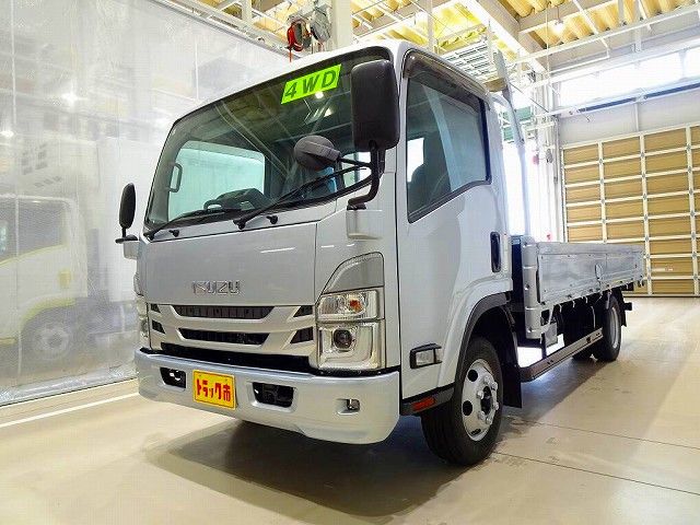 2022 Isuzu ELF Truck 4WD Truck for sale, Japanese used car export - photo 1 of 25 | GULJI TRADERS