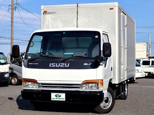2001 Isuzu ELF VAN Wide Long - photo 1 2001 Isuzu ELF VAN Wide Long Truck for sale, Japanese used car export | GULJI TRADERS