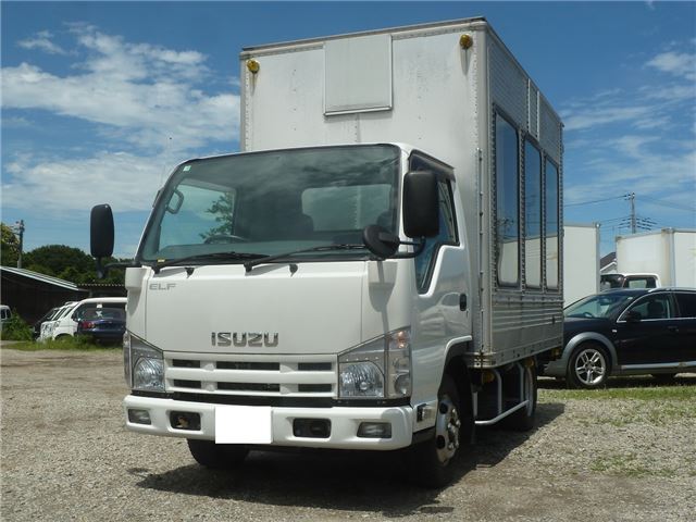 2009 Isuzu ELF VAN Truck for sale, Japanese used car export - photo 1 of 36 | GULJI TRADERS