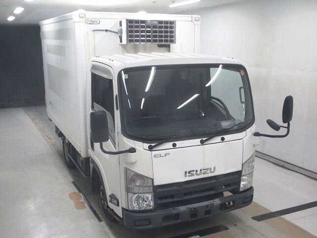 2012 Isuzu ELF VAN - photo 1 2012 Isuzu ELF VAN Truck for sale, Japanese used car export - photo 1 of 2 | GULJI TRADERS