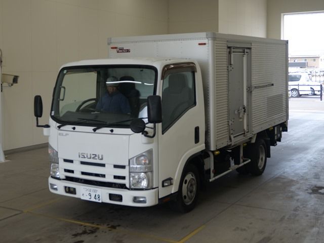 2012 Isuzu ELF VAN PG - photo 1 2012 Isuzu ELF VAN PG Truck for sale, Japanese used car export | GULJI TRADERS