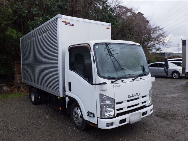 2014 Isuzu ELF VAN Long - photo 1 2014 Isuzu ELF VAN Long Truck for sale, Japanese used car export | GULJI TRADERS
