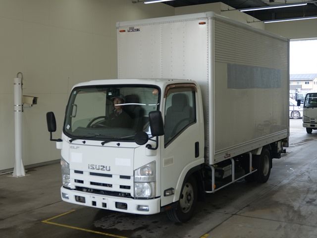 2014 Isuzu ELF VAN PG - photo 1 2014 Isuzu ELF VAN PG Truck for sale, Japanese used car export - photo 1 of 2 | GULJI TRADERS