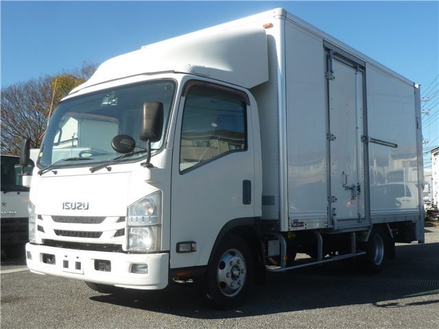2015 Isuzu ELF VAN 2t Wide Long - photo 1 2015 Isuzu ELF VAN 2t Wide Long Truck for sale, Japanese used car export | GULJI TRADERS