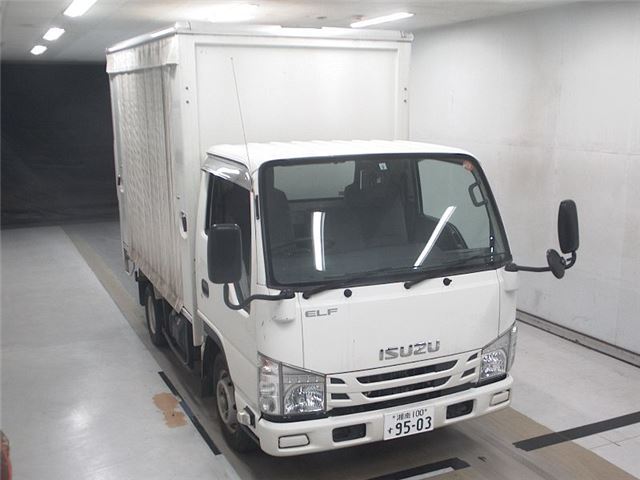 2016 Isuzu ELF VAN - photo 1 2016 Isuzu ELF VAN Truck for sale, Japanese used car export | GULJI TRADERS