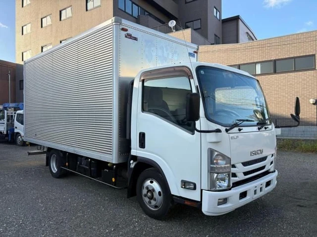 2016 Isuzu ELF VAN - photo 1 2016 Isuzu ELF VAN Truck for sale, Japanese used car export | GULJI TRADERS